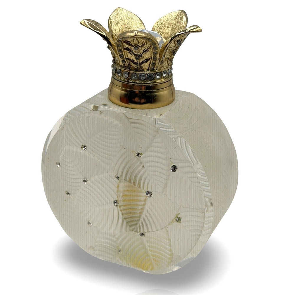 Junaid Jamshed Empty Perfume Bottle 12ml Januna Frosted Glass Wood Box Bahrain - Picture 5 of 8